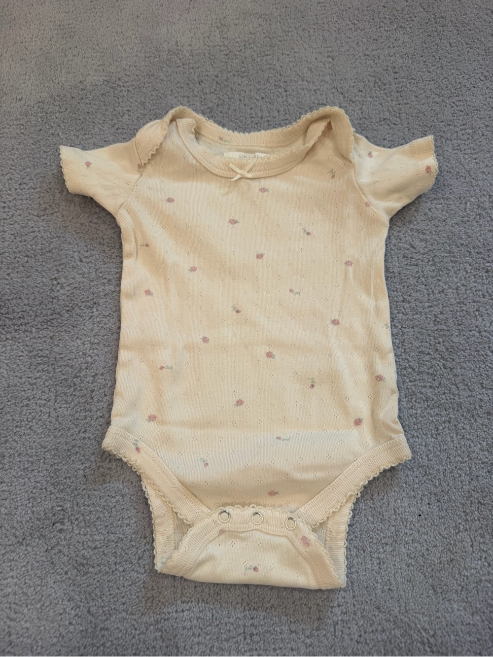 Pointelle Baby One-Piece Bodysuit